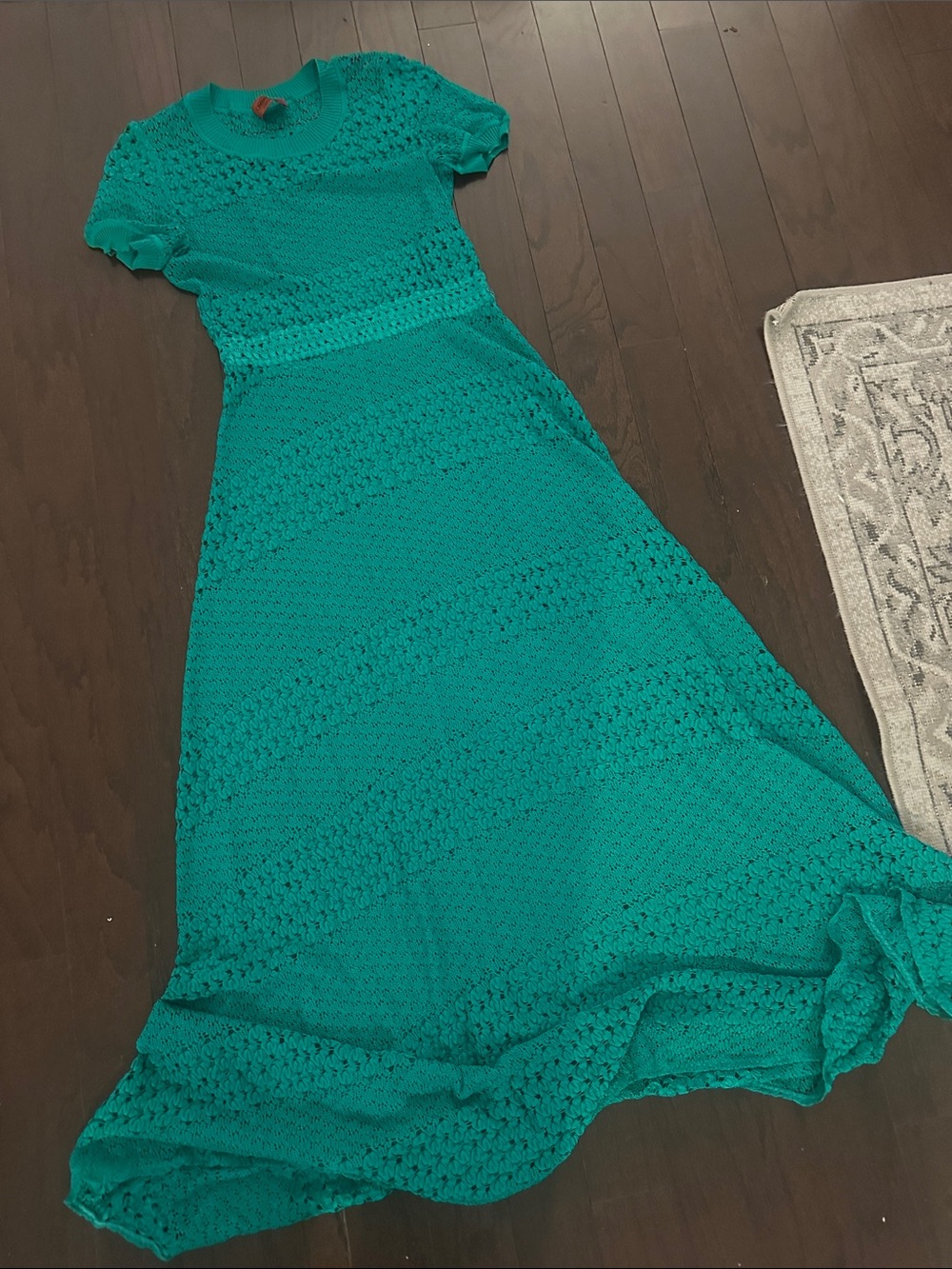 Missoni green knit dress